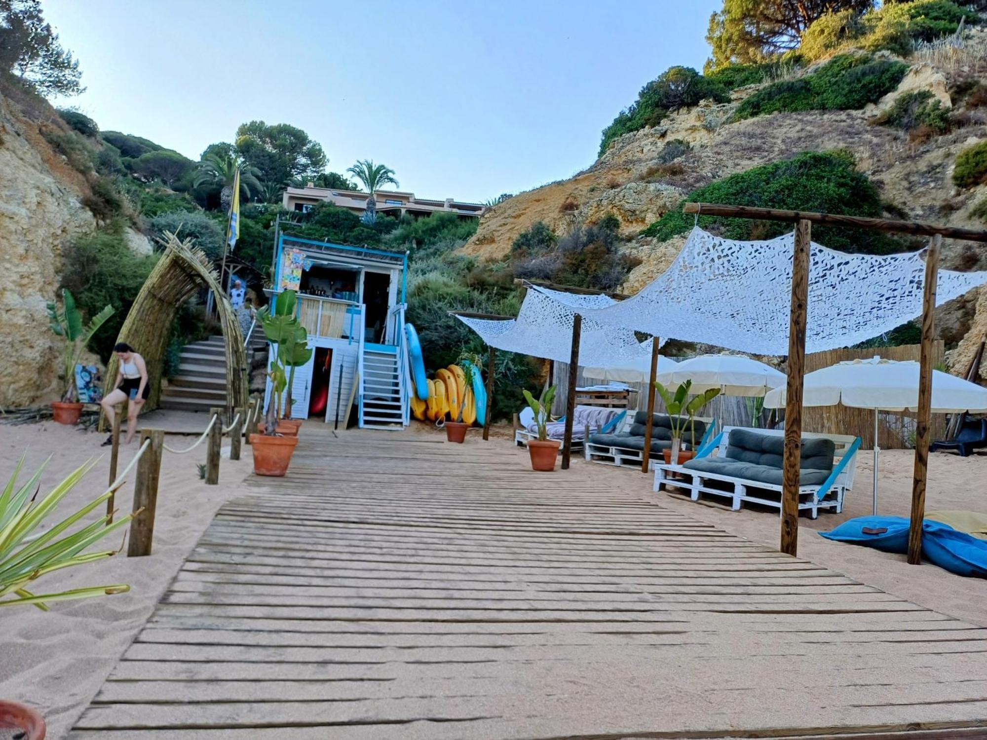 Quarto Casa Na Praia Porches  Eksteriør billede